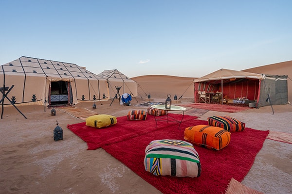 Private Nomadic Camp lounge tent