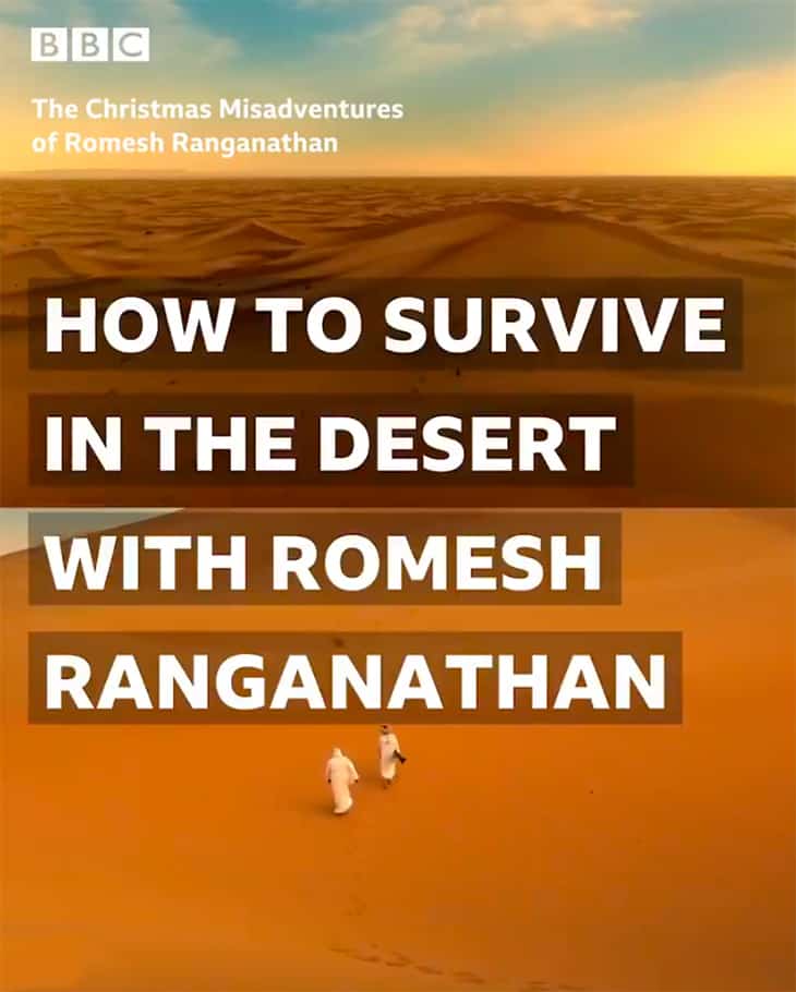 How to survive the desert with Romesh